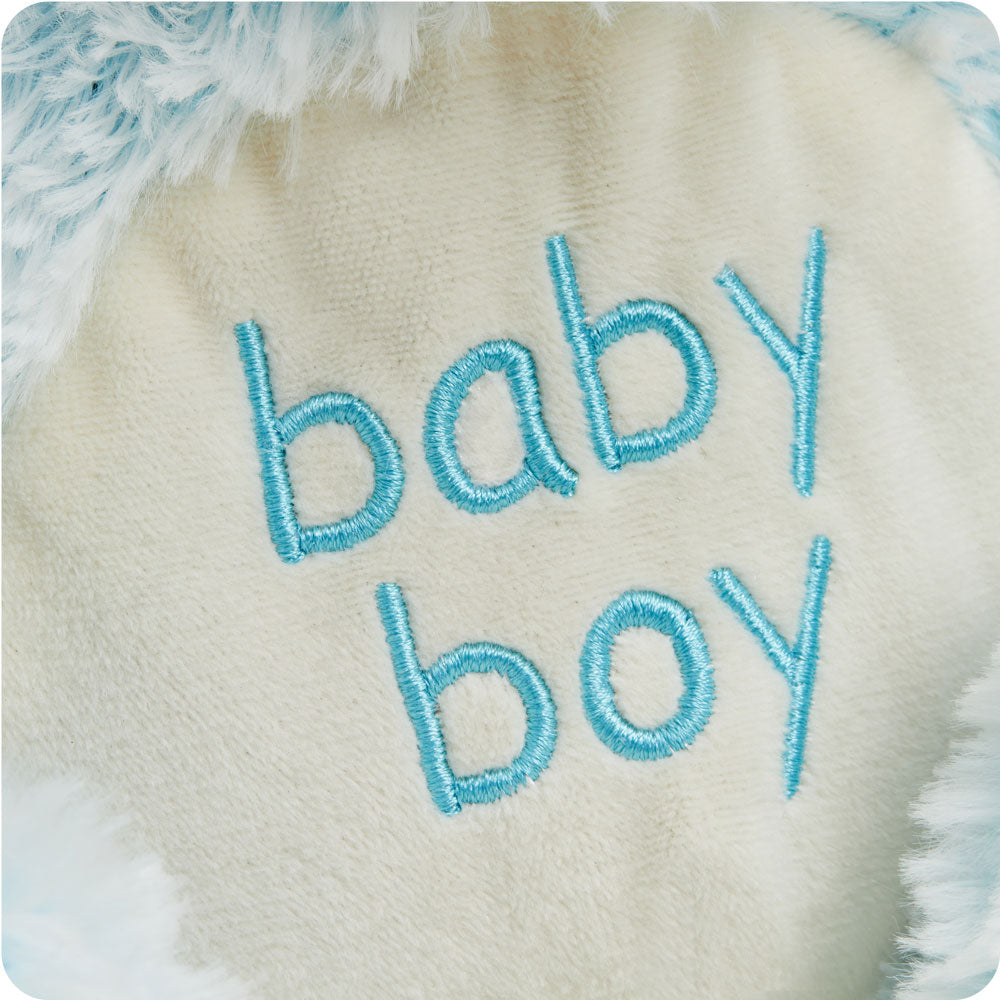 Soft Warm Weighted Baby Boy Bear Plush Warmies