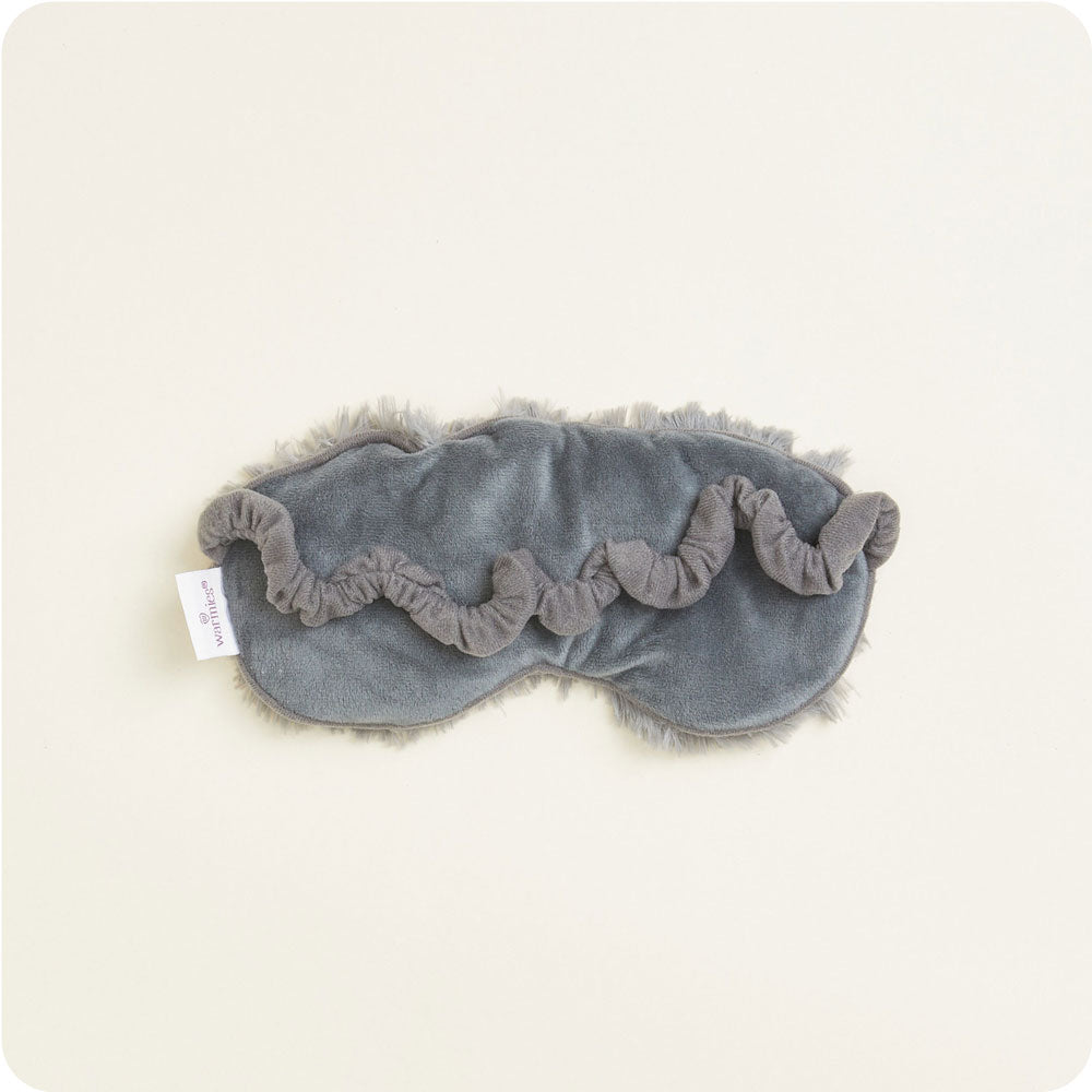Revitalize with Gray Warmies Eye Mask—microwave and unwind.