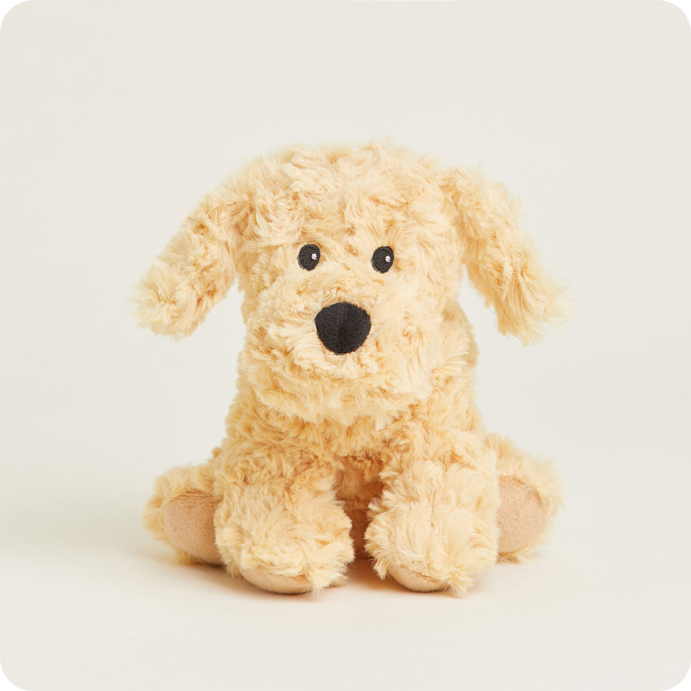 Microwavable Golden Dog Stuffed Animal Warmies Junior