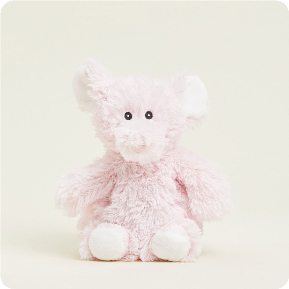 Microwavable Pink Elephant Stuffed Animal Warmies Junior