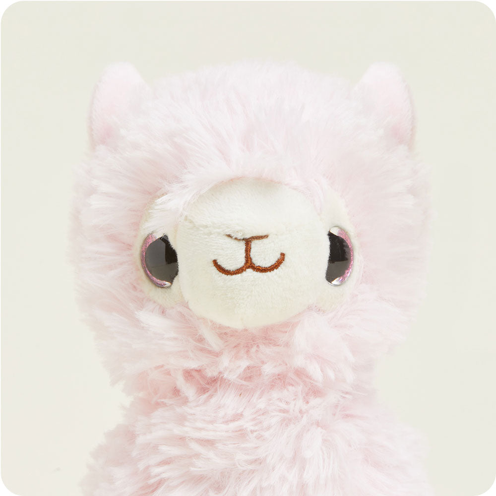 Pink Llama Stuffed Animal Warmies Junior